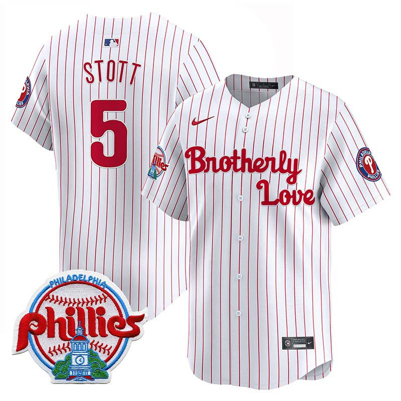 Men's Phillies Brotherly Love Vapor Premier Limited Jersey - All Stitched