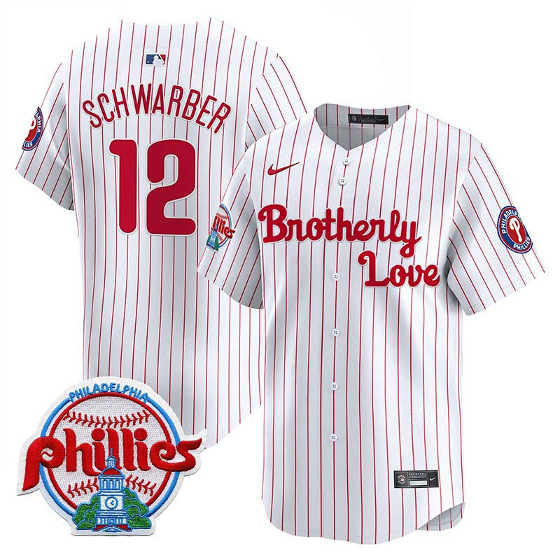 Men's Phillies Brotherly Love Vapor Premier Limited Jersey - All Stitched