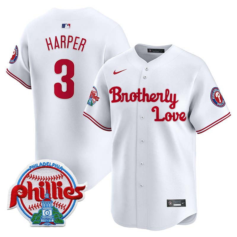 Men's Phillies Brotherly Love Vapor Premier Limited Jersey - All Stitched