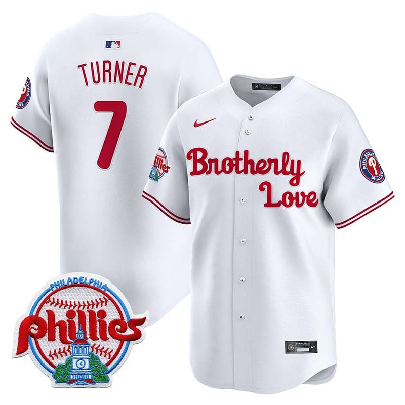 Men's Phillies Brotherly Love Vapor Premier Limited Jersey - All Stitched