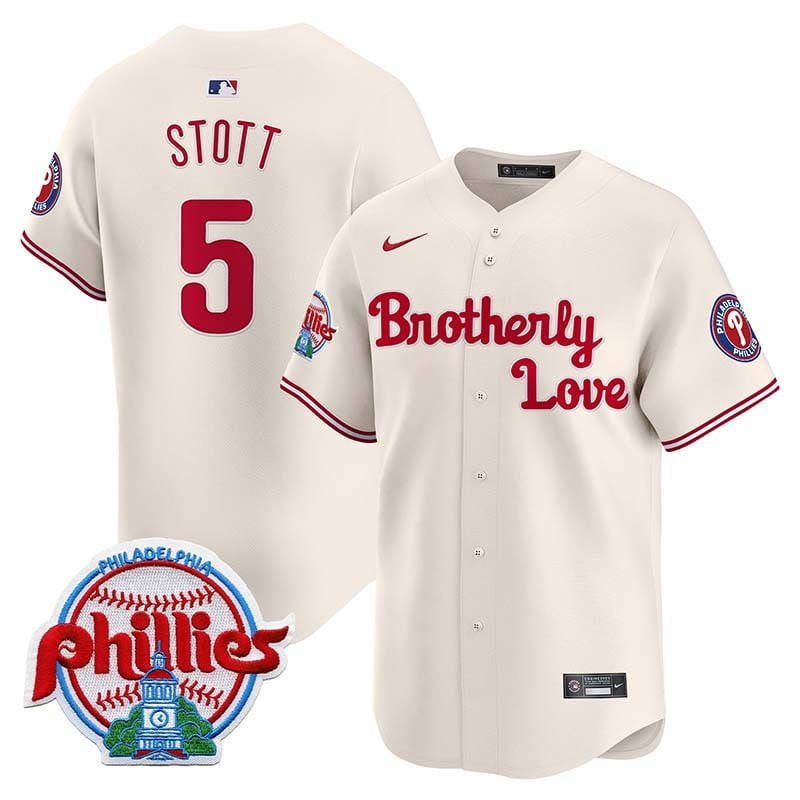 Men's Phillies Brotherly Love Vapor Premier Limited Jersey - All Stitched