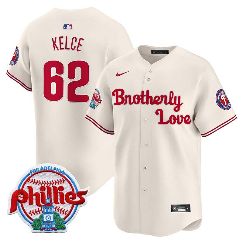 Men's Phillies Brotherly Love Vapor Premier Limited Jersey - All Stitched