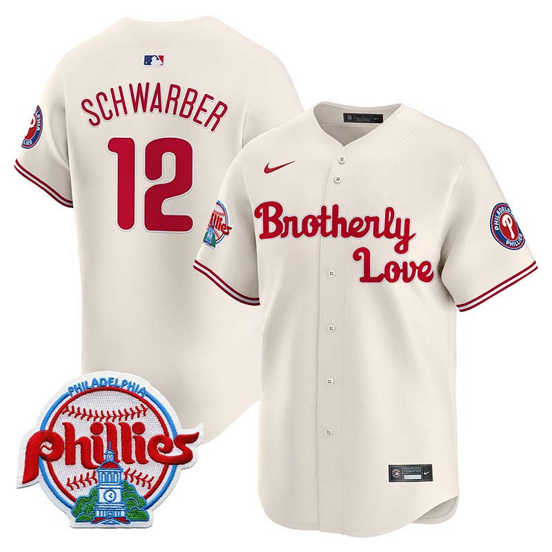 Men's Phillies Brotherly Love Vapor Premier Limited Jersey - All Stitched