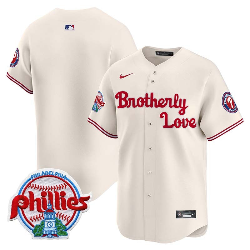 Men's Phillies Brotherly Love Vapor Premier Limited Jersey - All Stitched