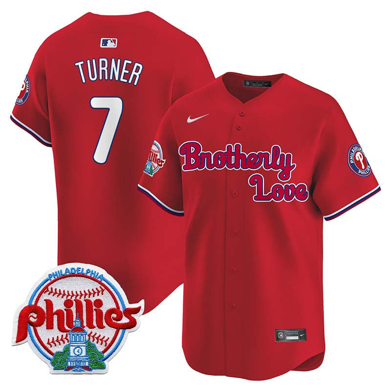 Men's Phillies Brotherly Love Vapor Premier Limited Jersey - All Stitched