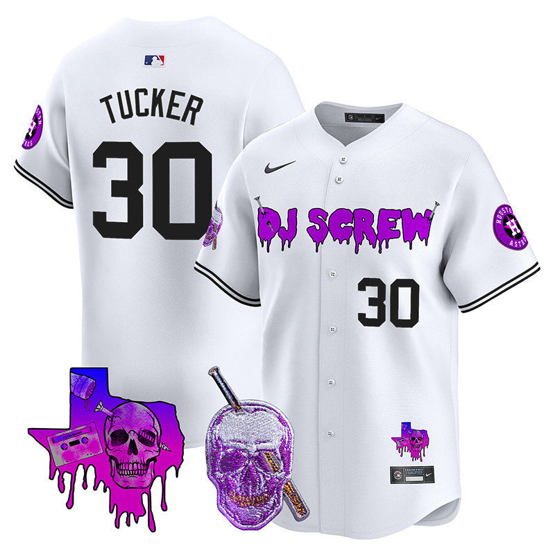 Men's Astros DJ Screw Vapor Premier Limited Jersey - All Stitched