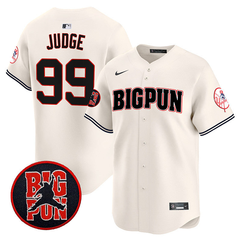 Men's New York Yankees Big Pun Vapor Premier Limited Jersey V2 - All Stitched