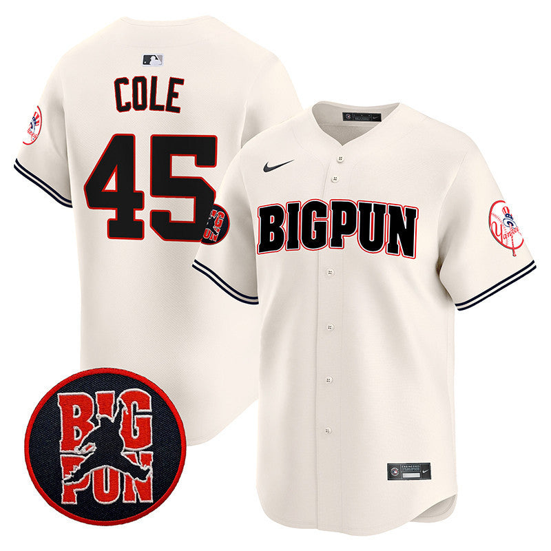 Men's New York Yankees Big Pun Vapor Premier Limited Jersey V2 - All Stitched