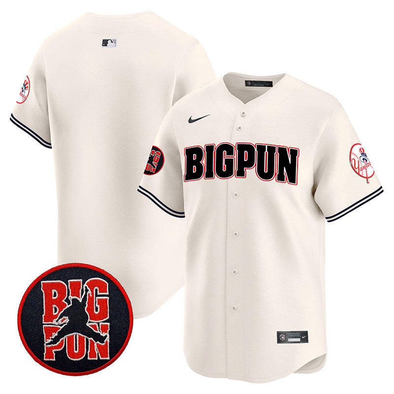 Men's New York Yankees Big Pun Vapor Premier Limited Jersey V2 - All Stitched