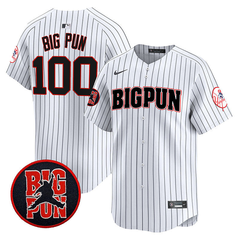 Men's New York Yankees Big Pun Vapor Premier Limited Jersey V2 - All Stitched