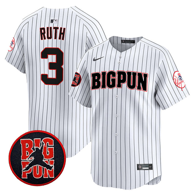 Men's New York Yankees Big Pun Vapor Premier Limited Jersey V2 - All Stitched