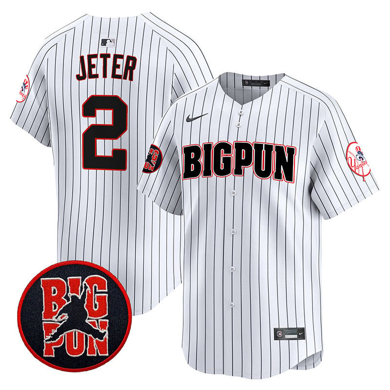 Men's New York Yankees Big Pun Vapor Premier Limited Jersey V2 - All Stitched