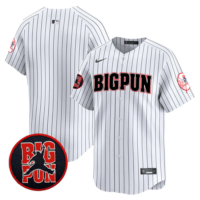 Men's New York Yankees Big Pun Vapor Premier Limited Jersey V2 - All Stitched