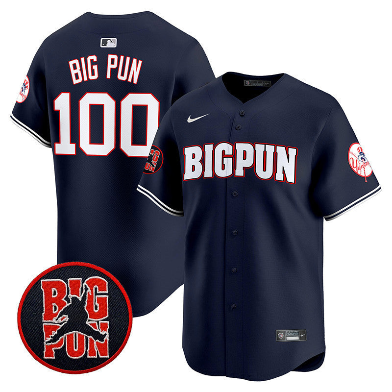 Men's New York Yankees Big Pun Vapor Premier Limited Jersey V2 - All Stitched