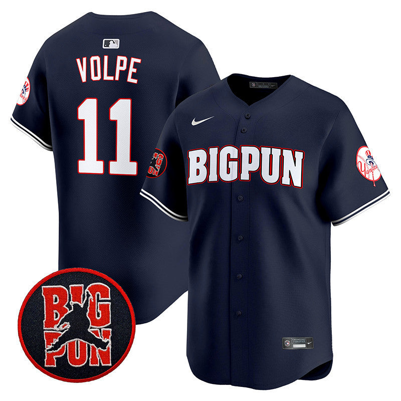 Men's New York Yankees Big Pun Vapor Premier Limited Jersey V2 - All Stitched