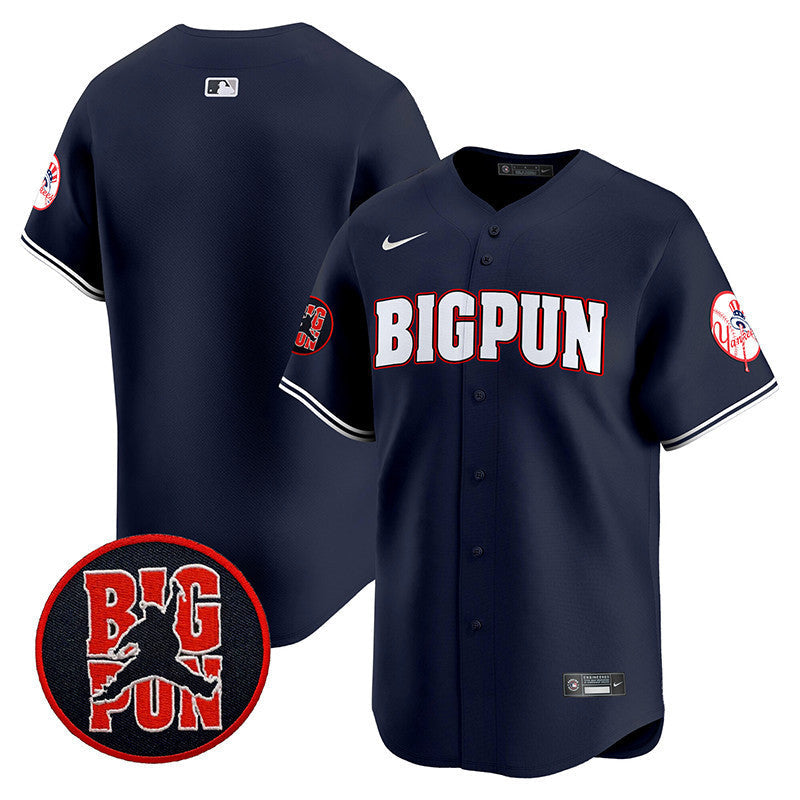 Men's New York Yankees Big Pun Vapor Premier Limited Jersey V2 - All Stitched