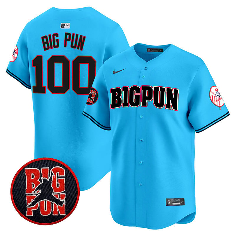 Men's New York Yankees Big Pun Vapor Premier Limited Jersey V2 - All Stitched