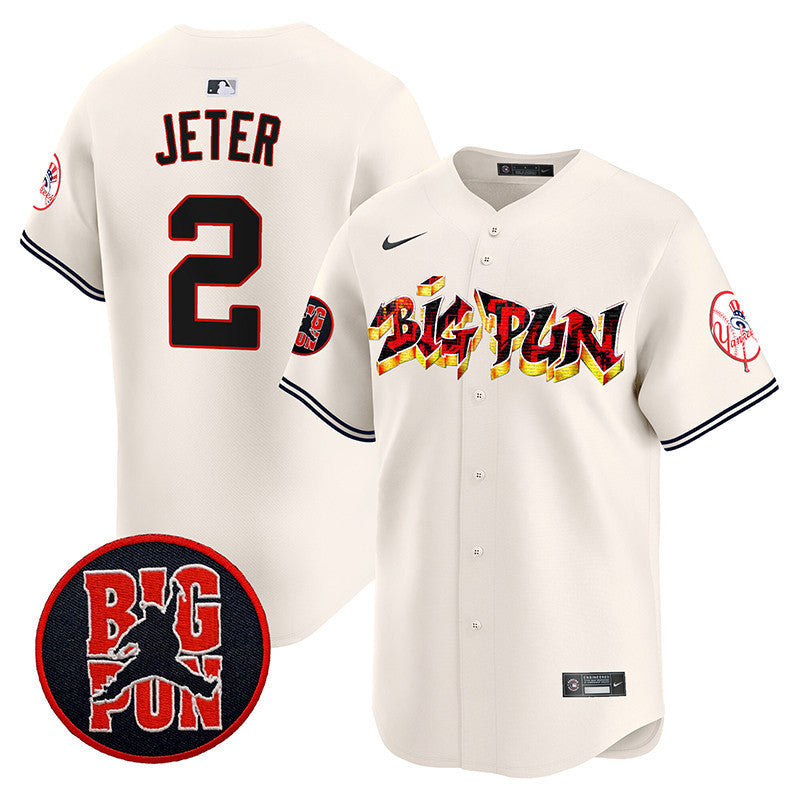 Men's New York Yankees Big Pun Vapor Premier Limited Jersey - All Stitched