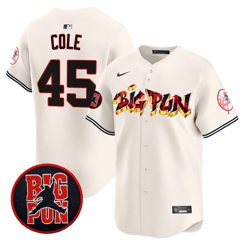 Men's New York Yankees Big Pun Vapor Premier Limited Jersey - All Stitched