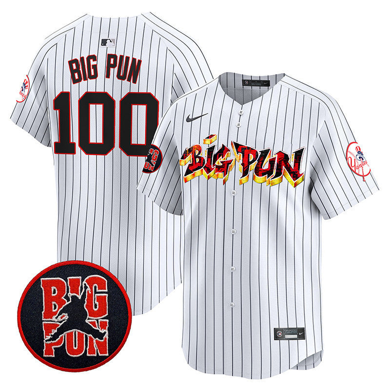 Men's New York Yankees Big Pun Vapor Premier Limited Jersey - All Stitched
