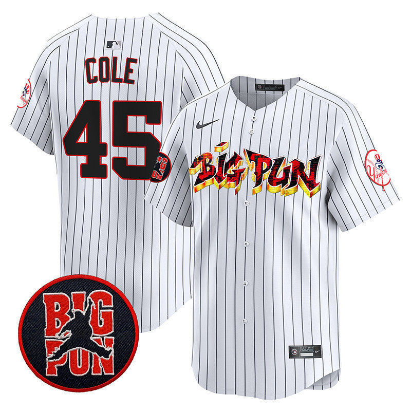 Men's New York Yankees Big Pun Vapor Premier Limited Jersey - All Stitched