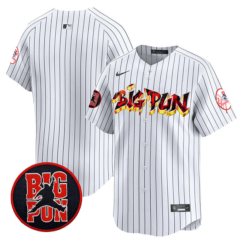 Men's New York Yankees Big Pun Vapor Premier Limited Jersey - All Stitched