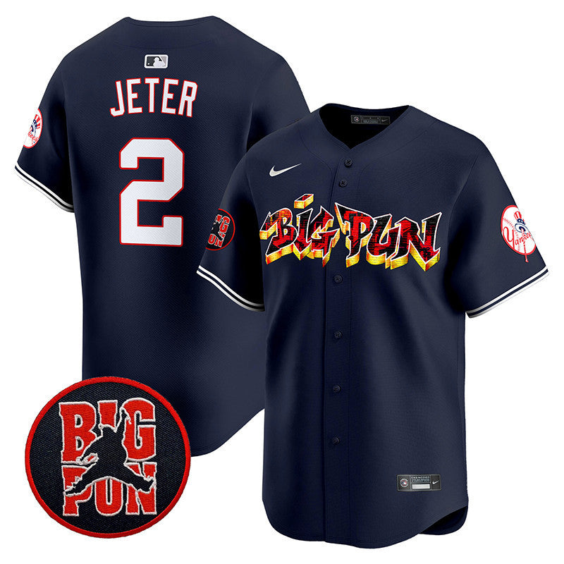 Men's New York Yankees Big Pun Vapor Premier Limited Jersey - All Stitched