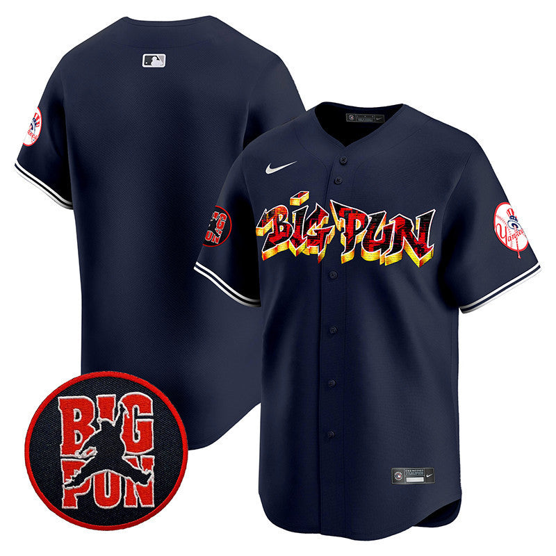Men's New York Yankees Big Pun Vapor Premier Limited Jersey - All Stitched
