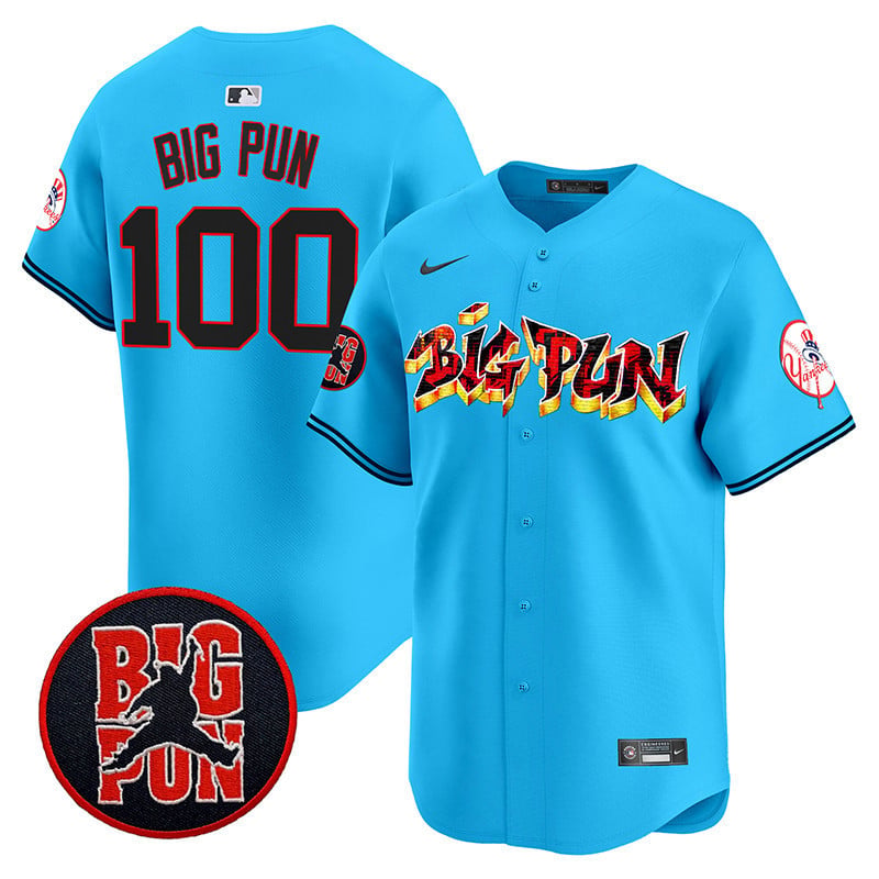 Men's New York Yankees Big Pun Vapor Premier Limited Jersey - All Stitched