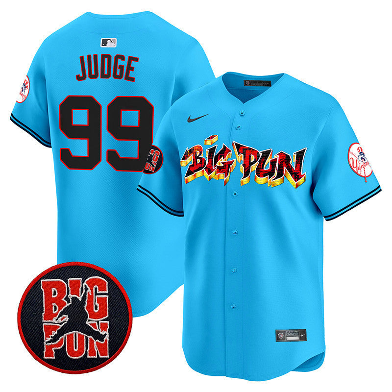 Men's New York Yankees Big Pun Vapor Premier Limited Jersey - All Stitched
