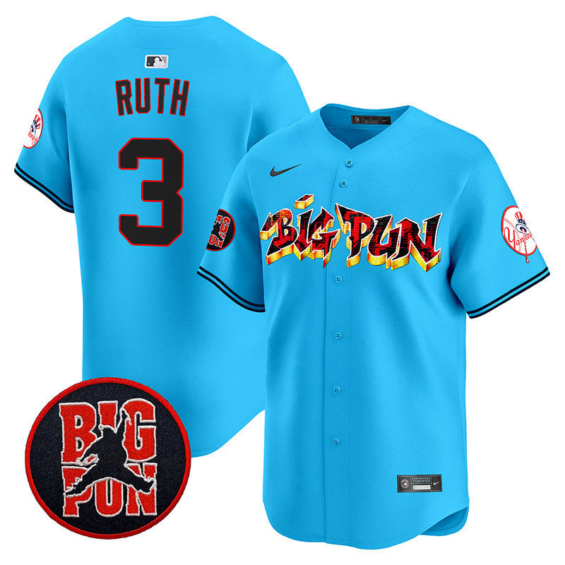 Men's New York Yankees Big Pun Vapor Premier Limited Jersey - All Stitched