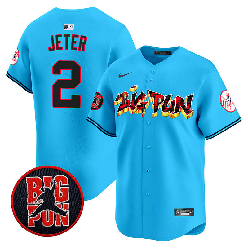 Men's New York Yankees Big Pun Vapor Premier Limited Jersey - All Stitched