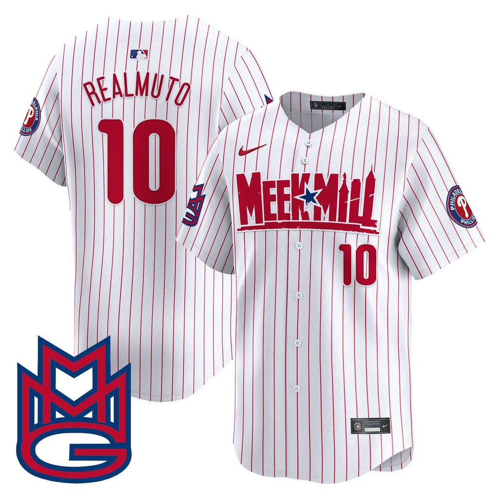 Men's Phillies Meek Mill Vapor Premier Limited Jersey - All Stitched