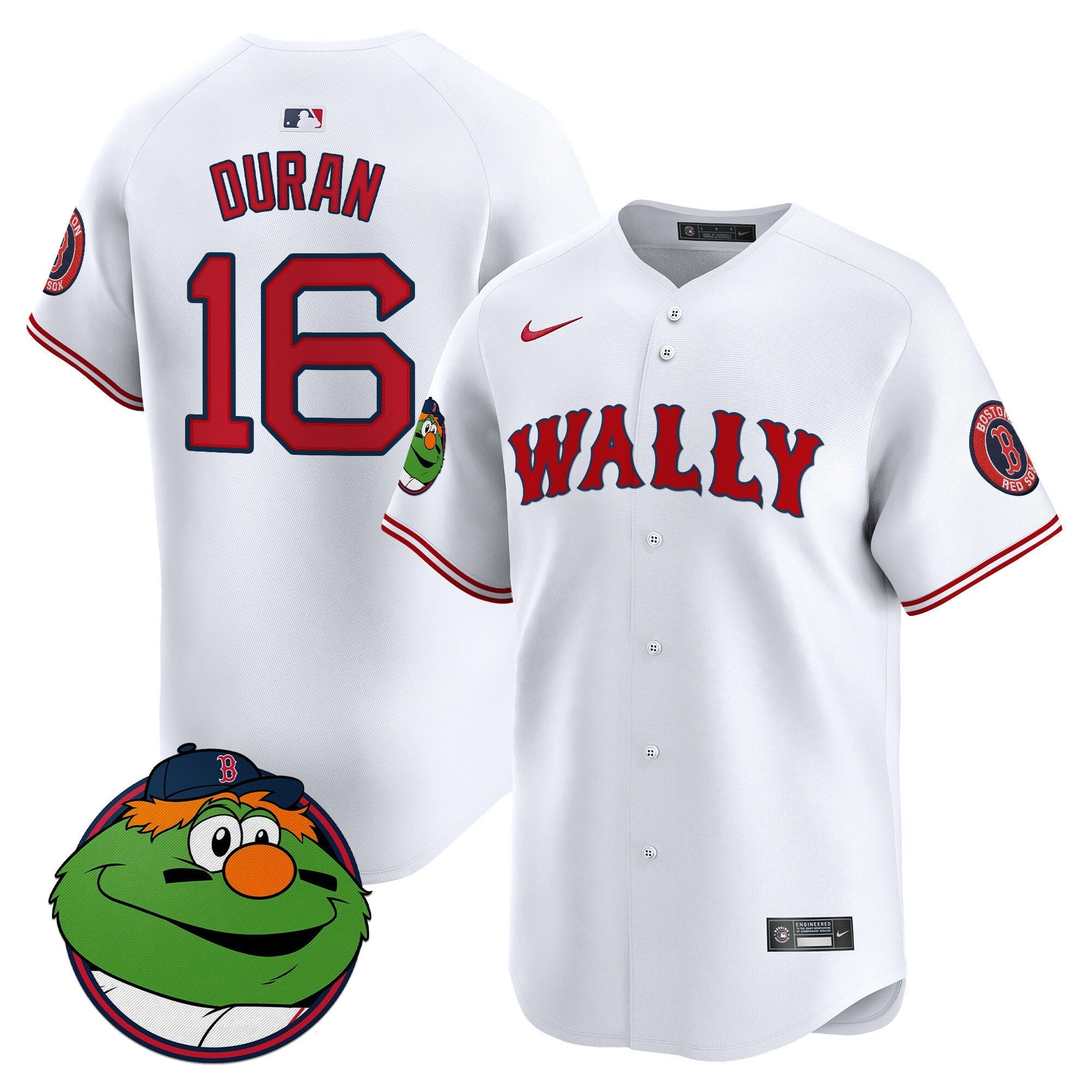 Men's Boston Red Sox Wally Vapor Premier Limited Jersey - All Stitched