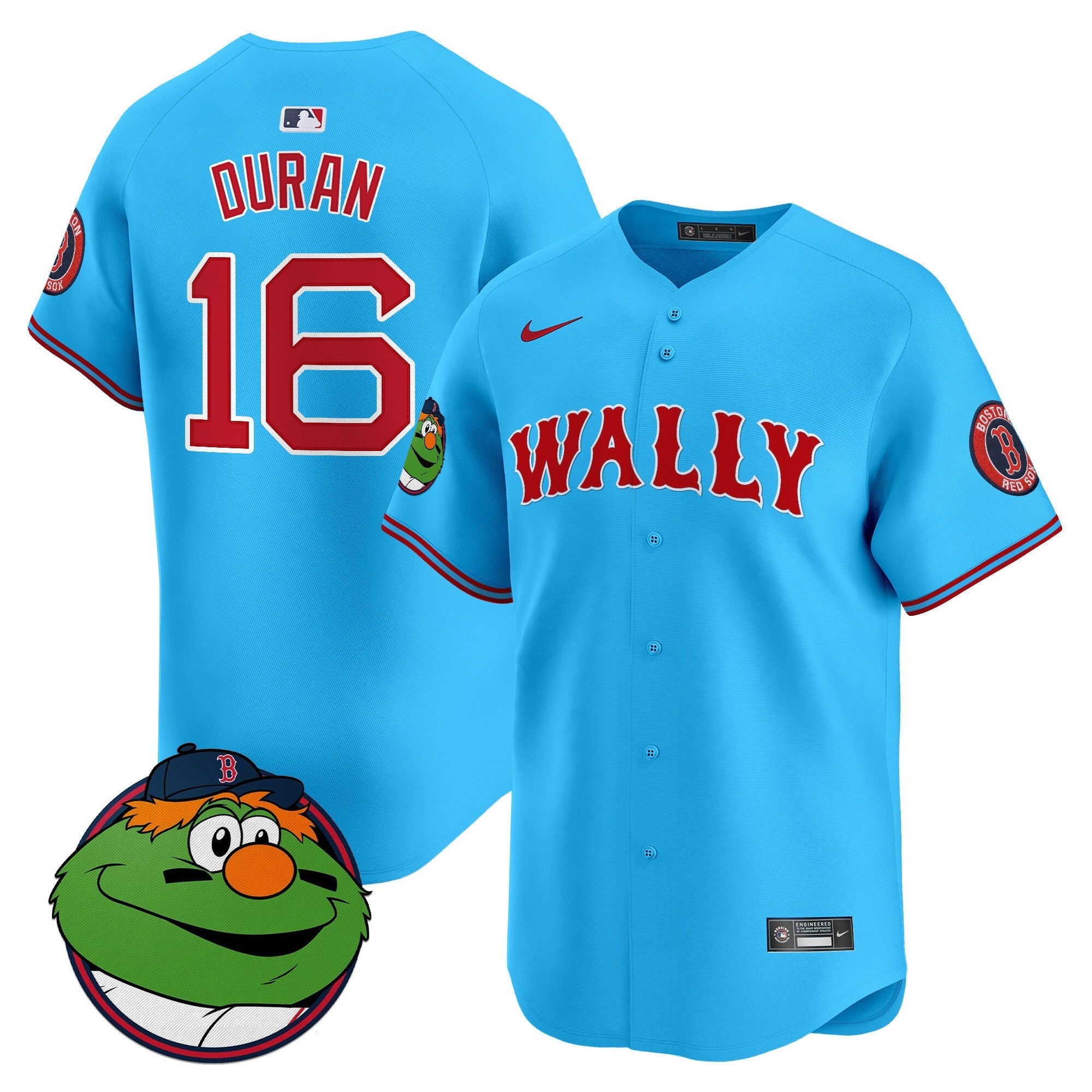 Men's Boston Red Sox Wally Vapor Premier Limited Jersey - All Stitched