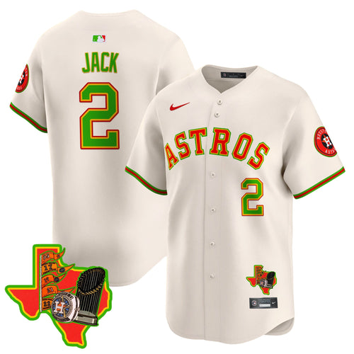 Men's Astros The Loteria Vapor Premier Limited Jersey - All Stitched