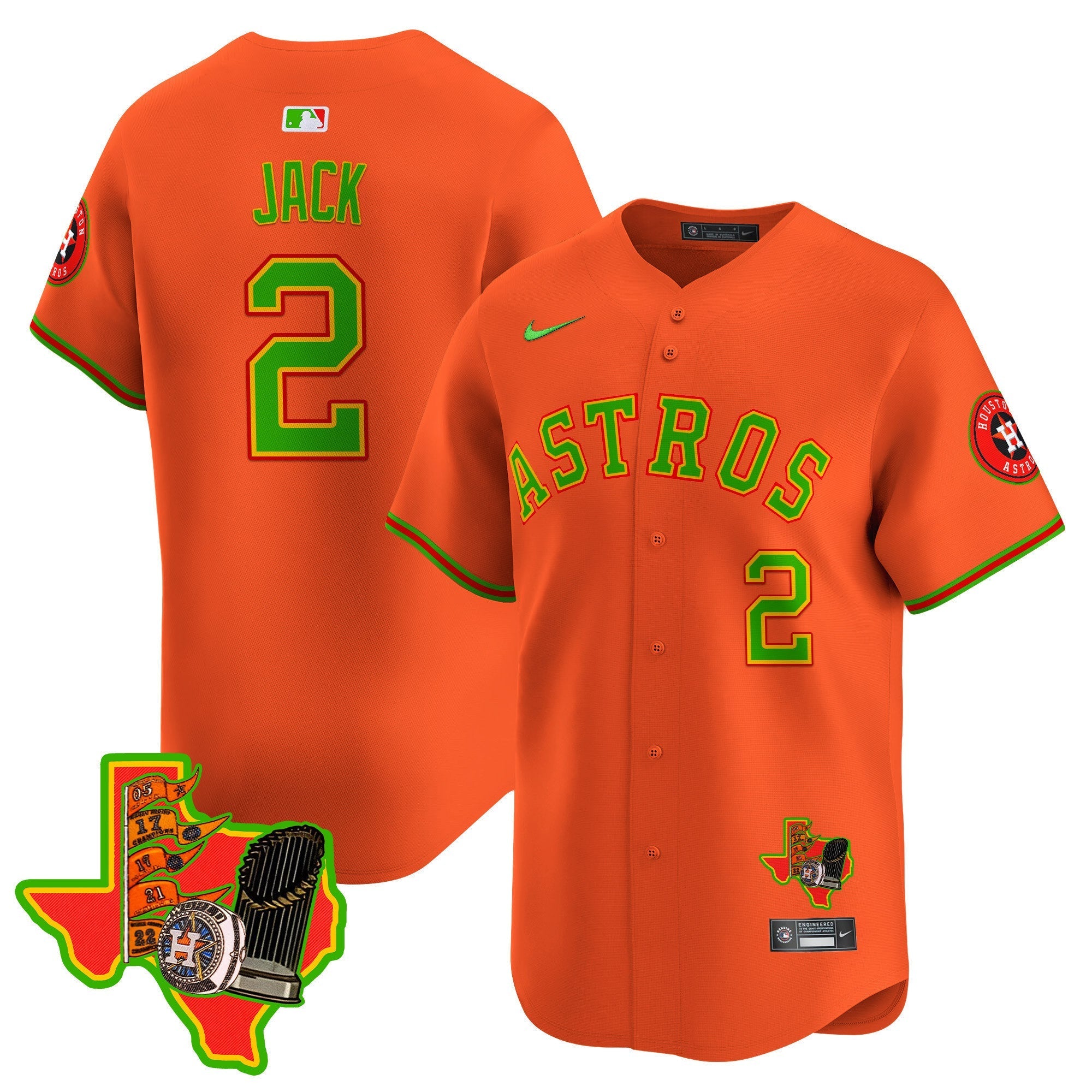 Men's Astros The Loteria Vapor Premier Limited Jersey - All Stitched