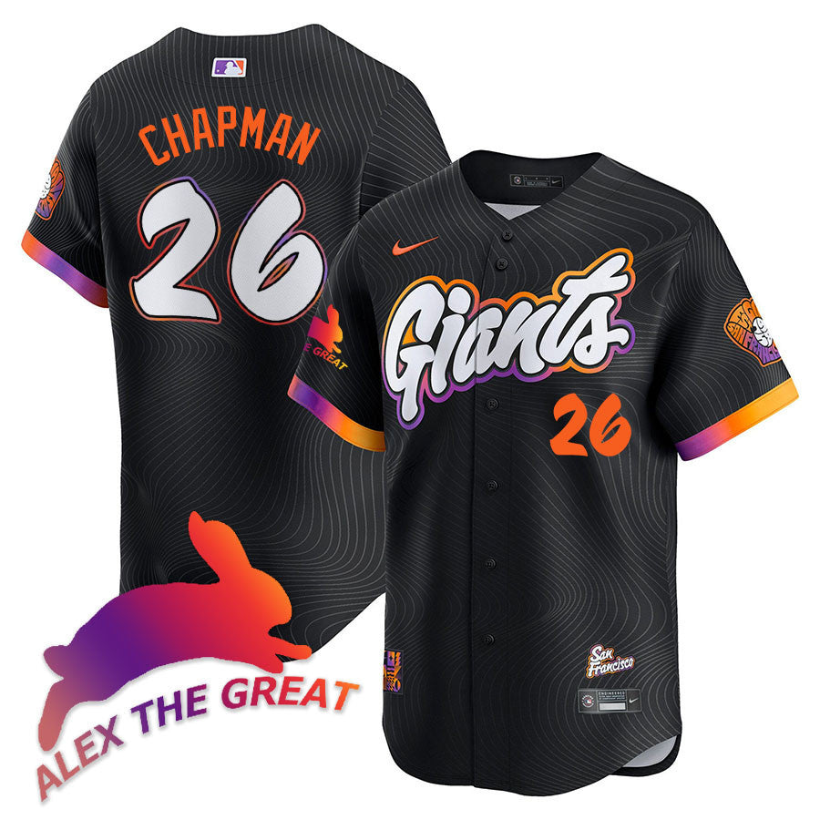 Women's San Francisco Giants "Alex the Great" Rabbit Memories 2025 Jersey - All Stitched