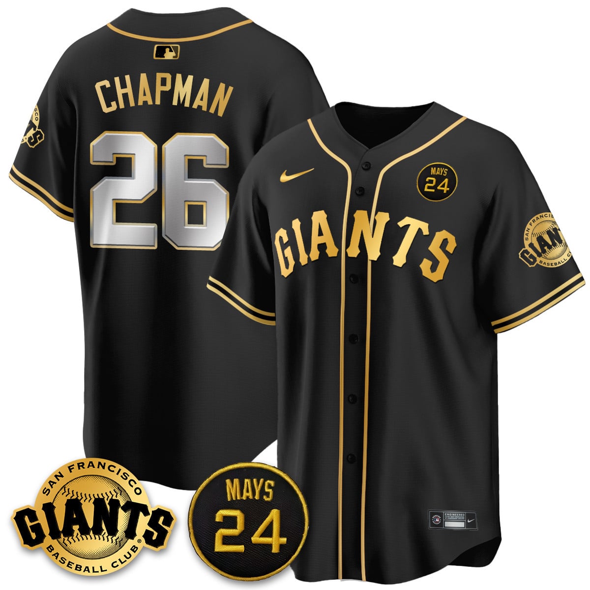 Men's San Francisco Giants 2025 Limited Jersey - All Stitched