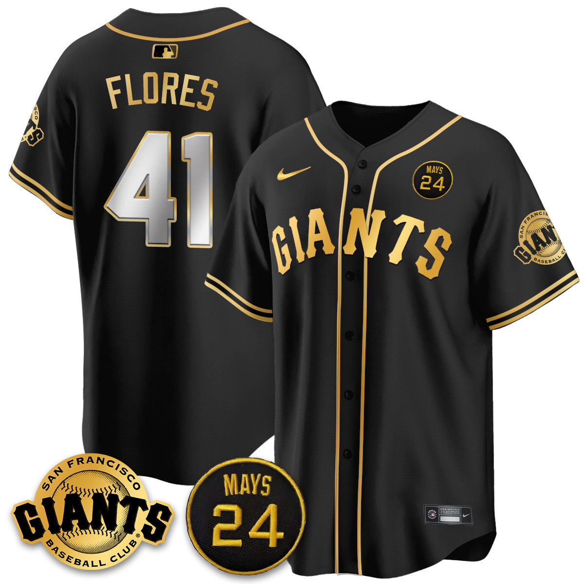 Men's San Francisco Giants 2025 Limited Jersey - All Stitched