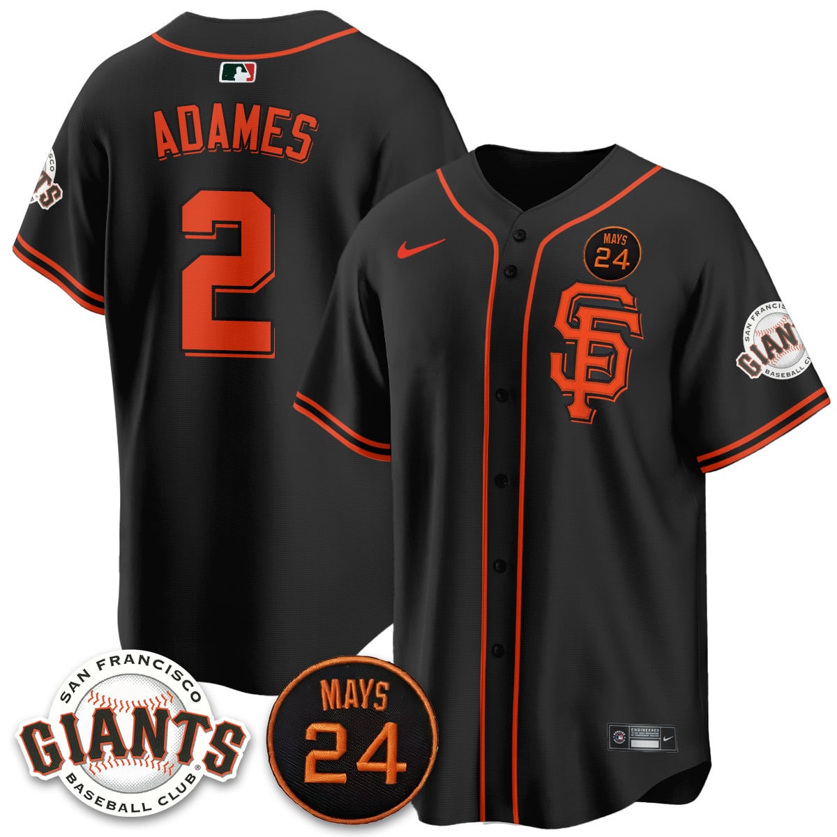 Men's San Francisco Giants 2025 Limited Jersey - All Stitched