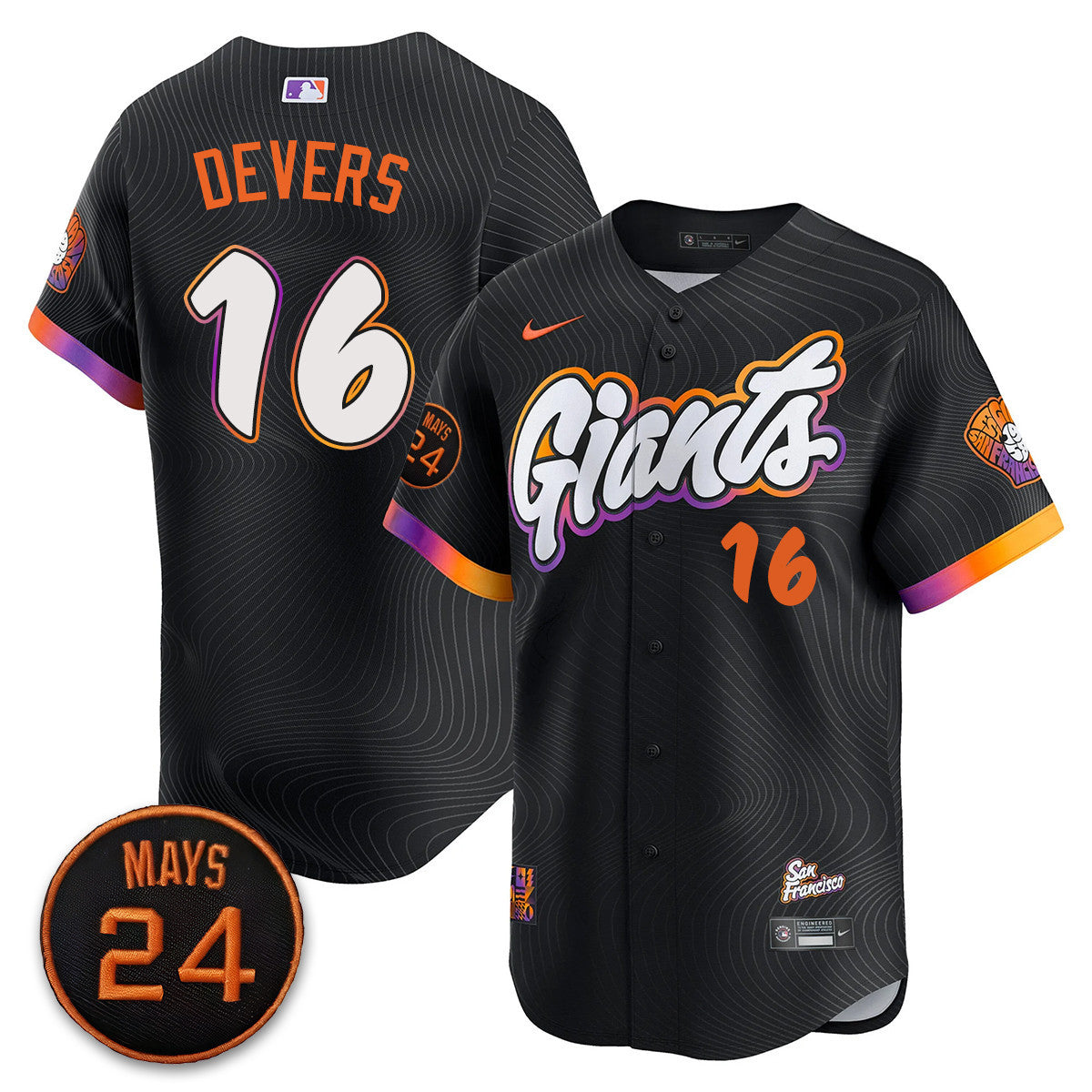 Men's San Francisco Giants 2025 Limited Jersey - All Stitched
