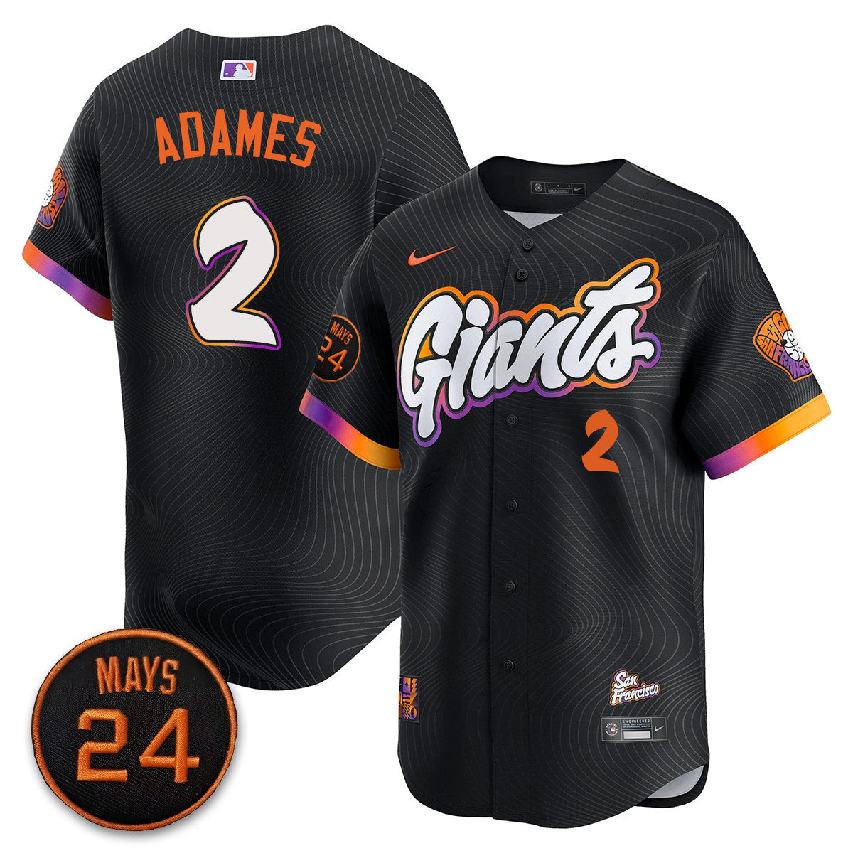 Men's San Francisco Giants 2025 Limited Jersey - All Stitched