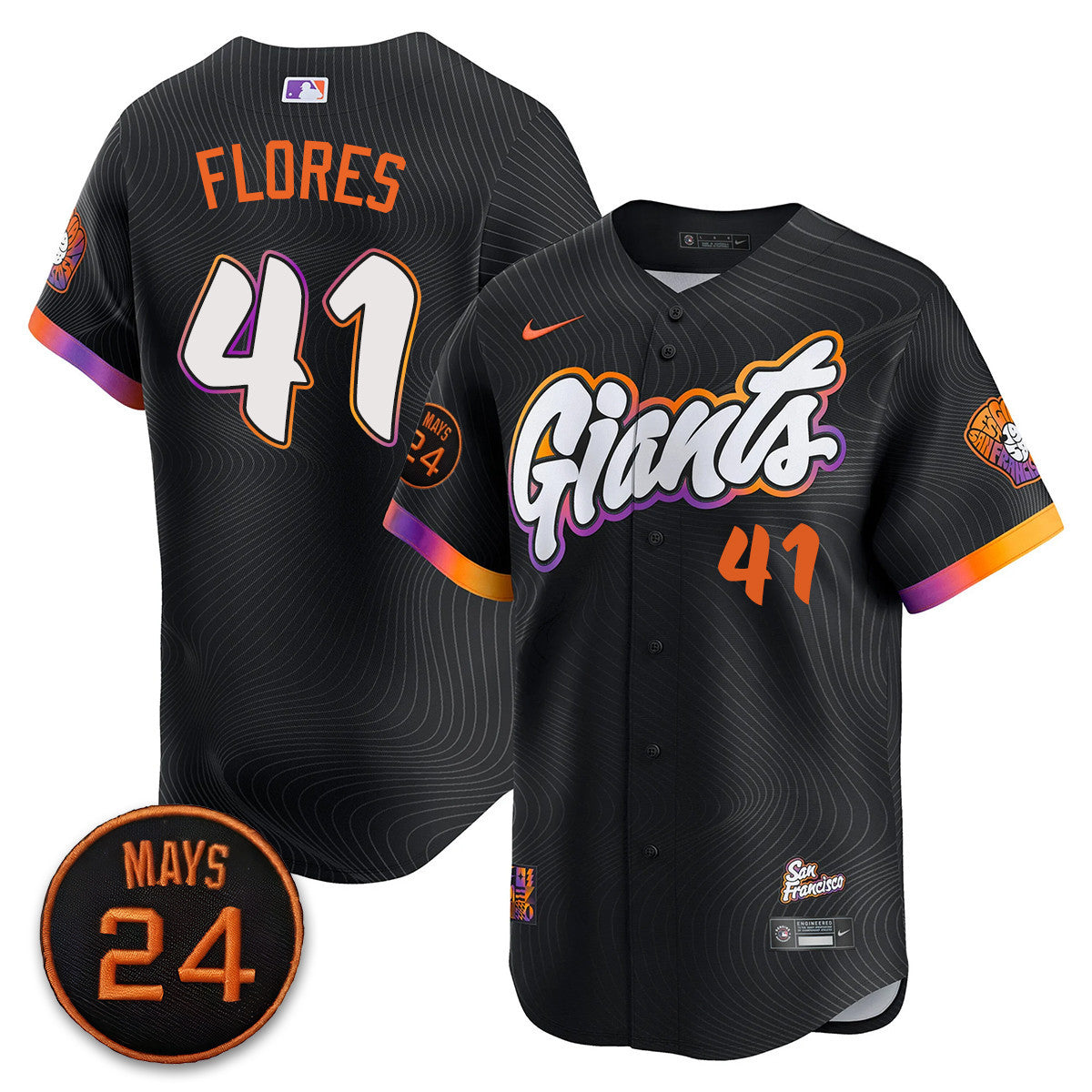 Men's San Francisco Giants 2025 Limited Jersey - All Stitched