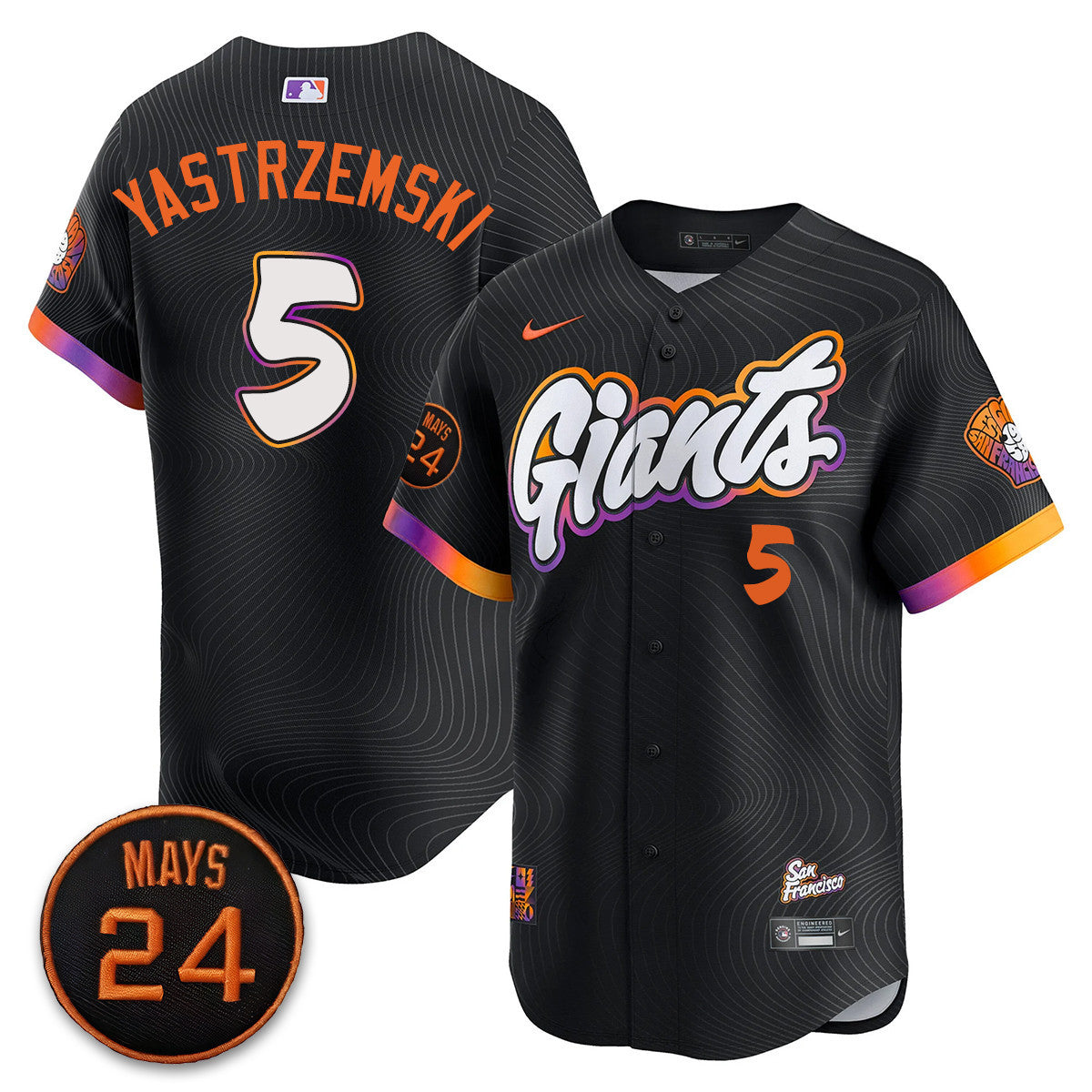 Men's San Francisco Giants 2025 Limited Jersey - All Stitched