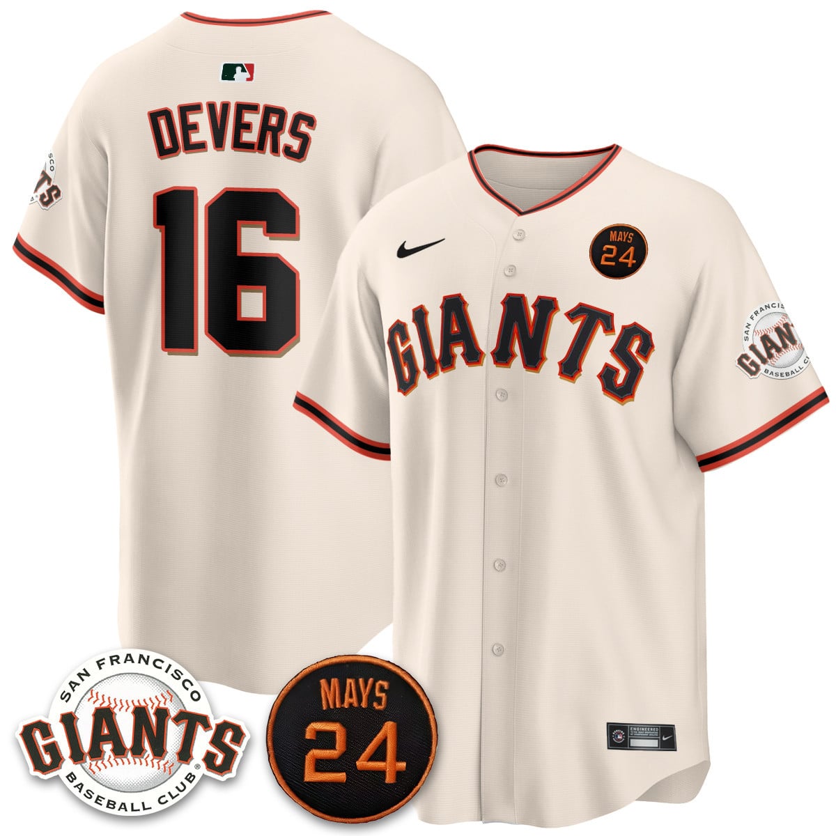 Men's San Francisco Giants 2025 Limited Jersey - All Stitched