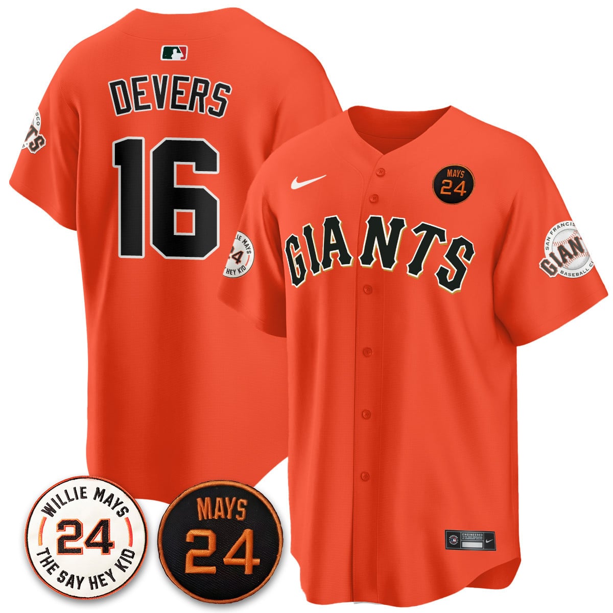 Men's San Francisco Giants 2025 Limited Jersey - All Stitched