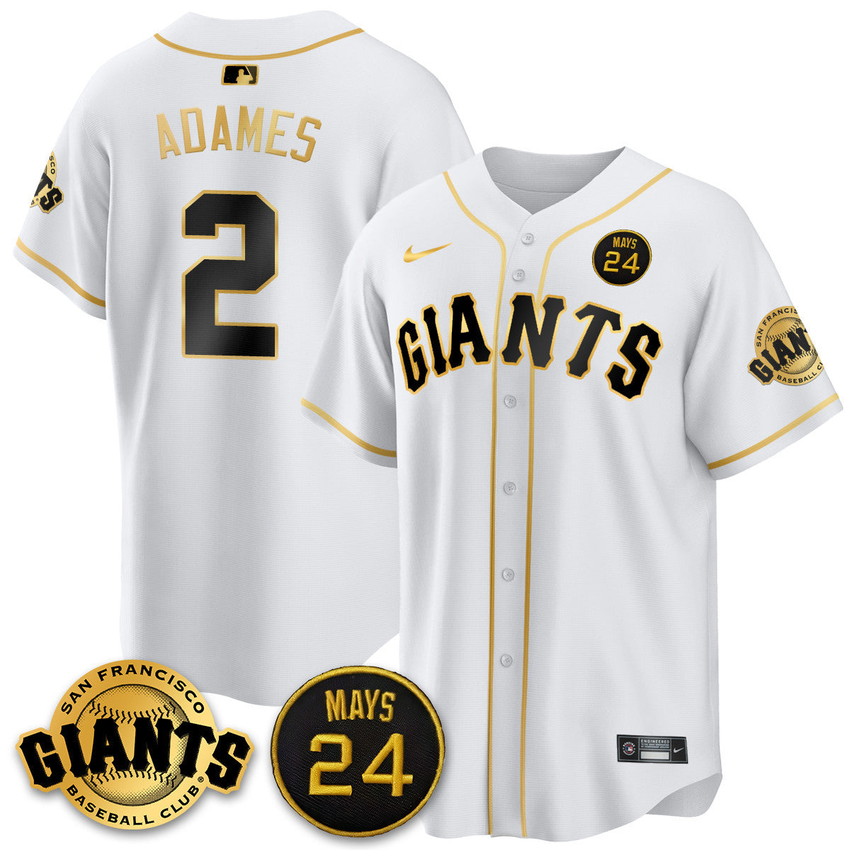 Men's San Francisco Giants 2025 Limited Jersey - All Stitched