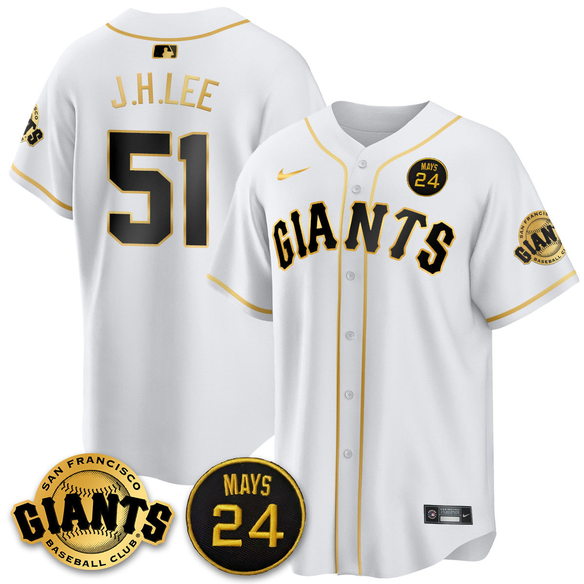 Men's San Francisco Giants 2025 Limited Jersey - All Stitched